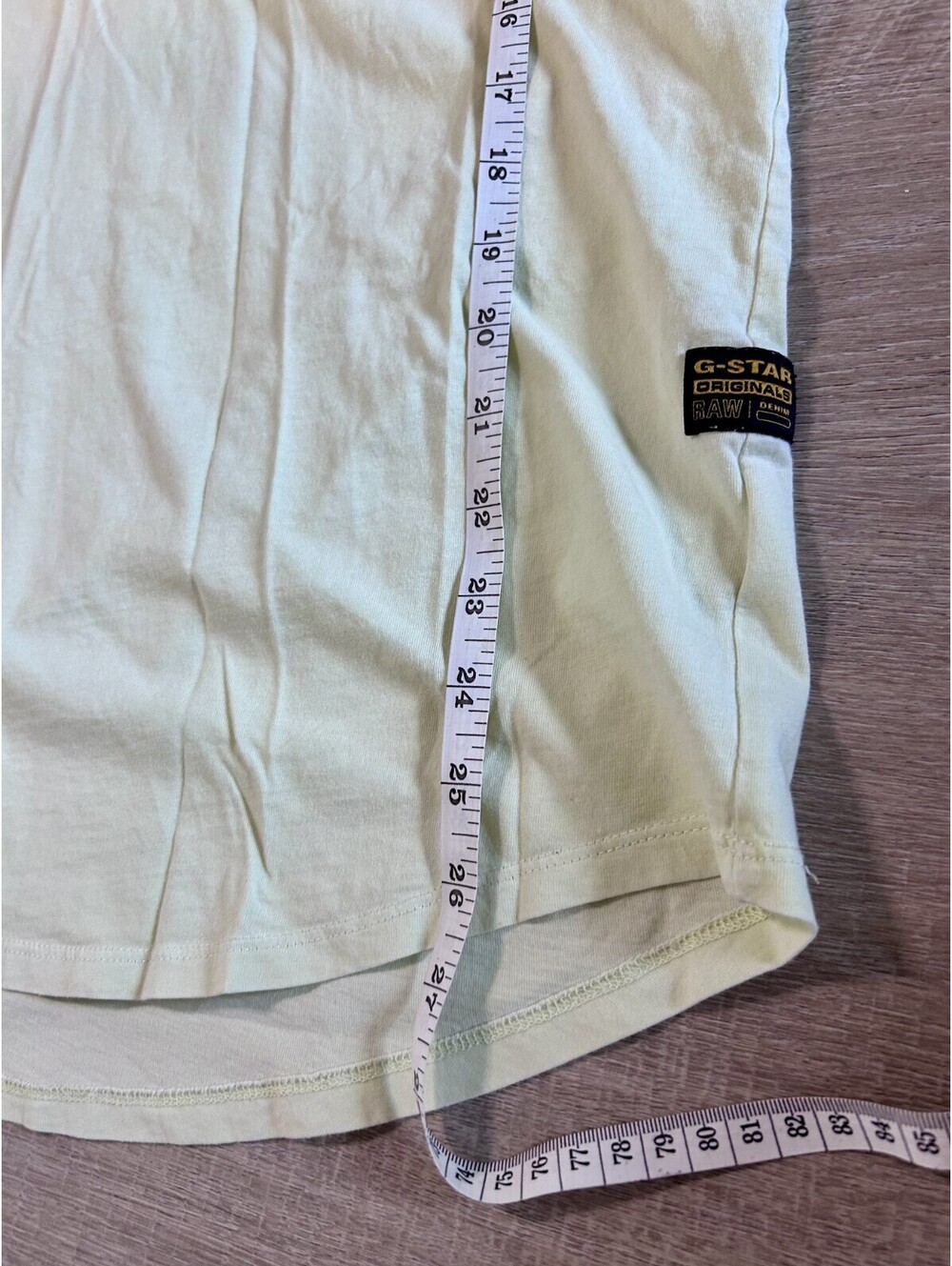 G-Star Raw RAW t-shirts, Pale Yellow, Size M - Picture 2 of 5